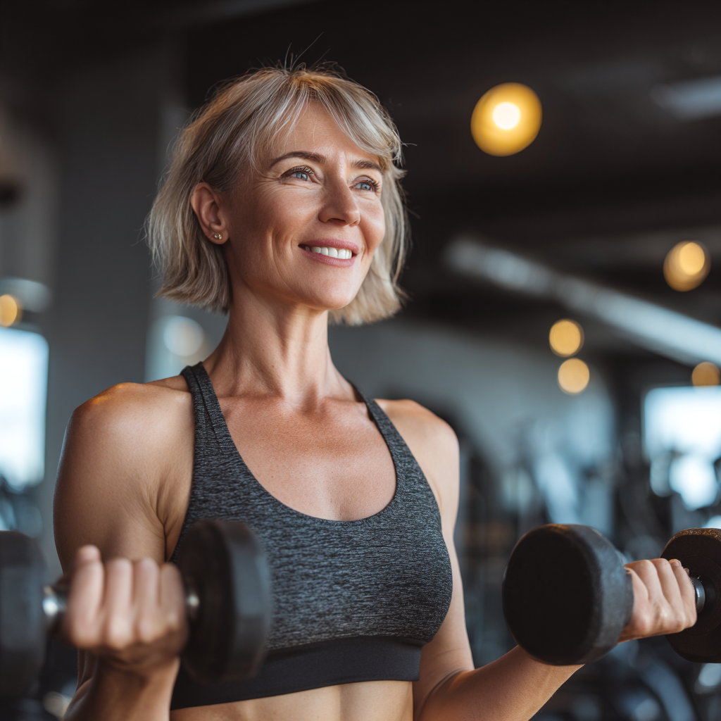 Ukrainian seniors and middle-aged adults practicing mindful movement exercises, demonstrating the energy and joy of purposeful fitness